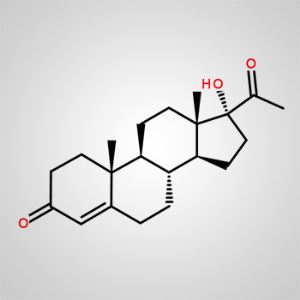 17α-Hydroxyprogesterone CAS 68-96-2