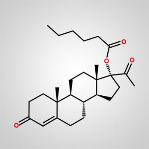 17a-Hydroxyprogesterone Caproate CAS 630-56-8